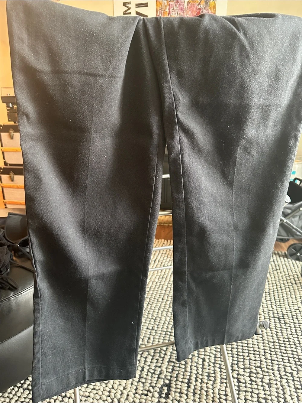 Dickies Men’s Relaxed Straight Black Work Jeans